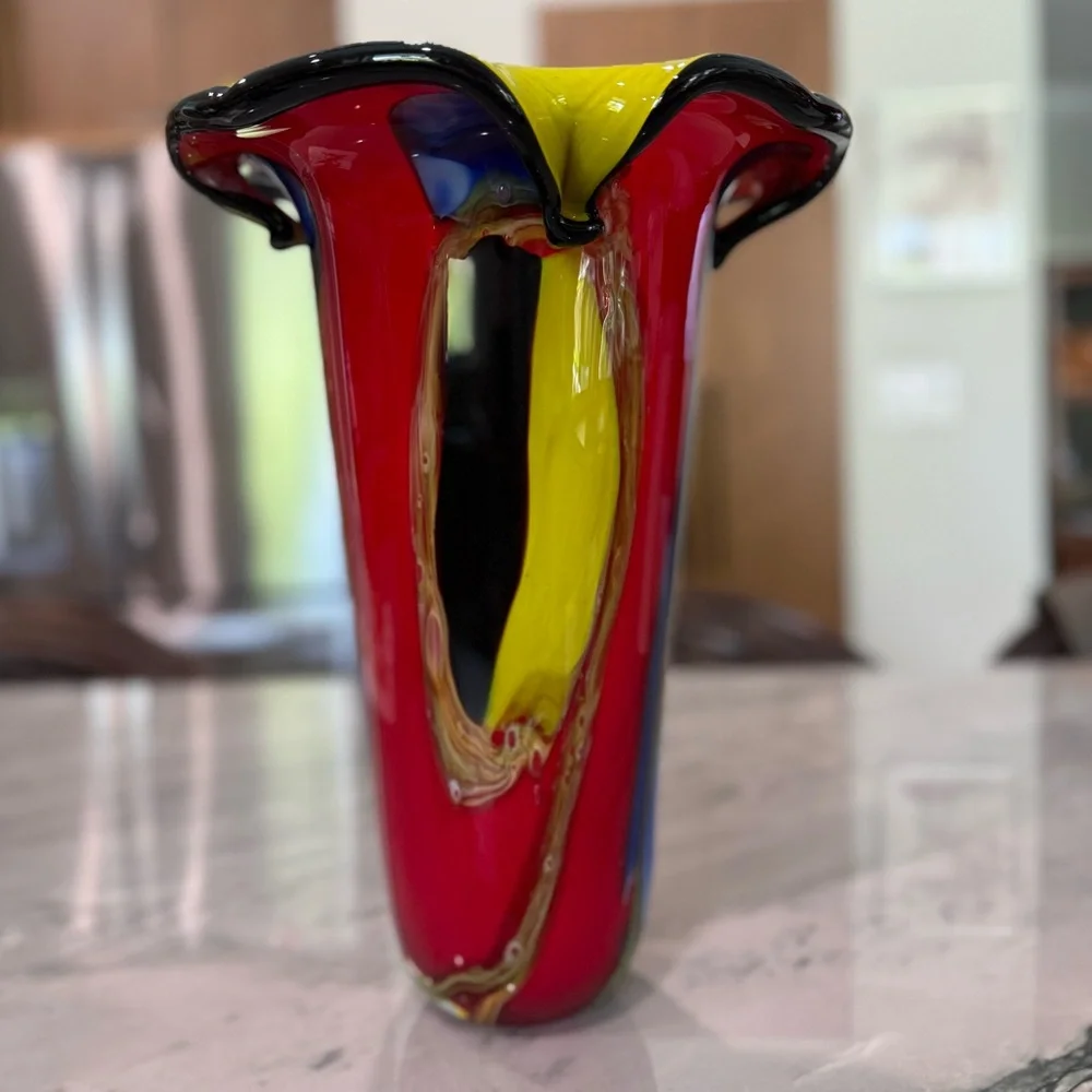 Murano vibrant handblown